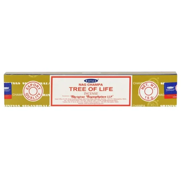 12 Packs of Tree of Life Incense Sticks by Satya