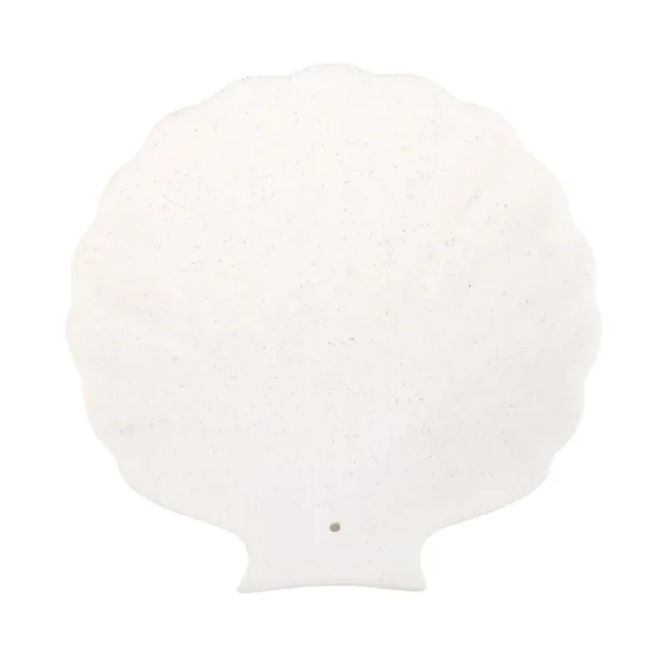 Off White Scallop Shell Incense Stick Holder