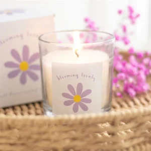 Blooming Lovely Daisy Wildflower Candle