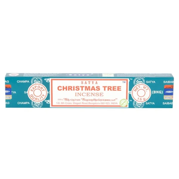 12 Packs of Christmas Tree Incense Sticks by Satya