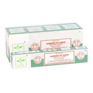 6 Packs of Garden of Eden Earth Incense by Satya