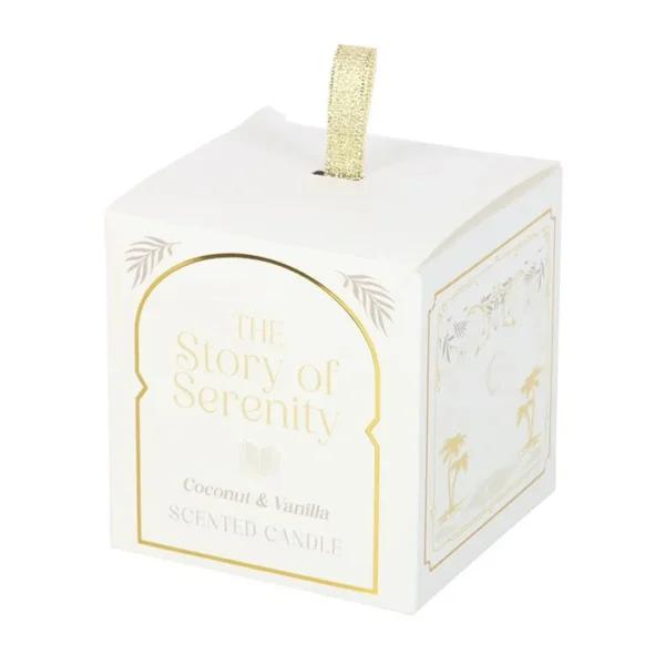 The Story of Serenity Coconut & Vanilla Candle