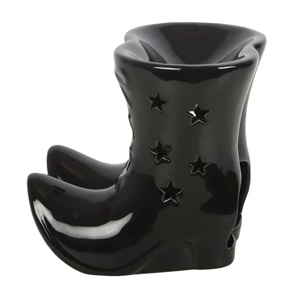 Black Witch Boots Oil Burner