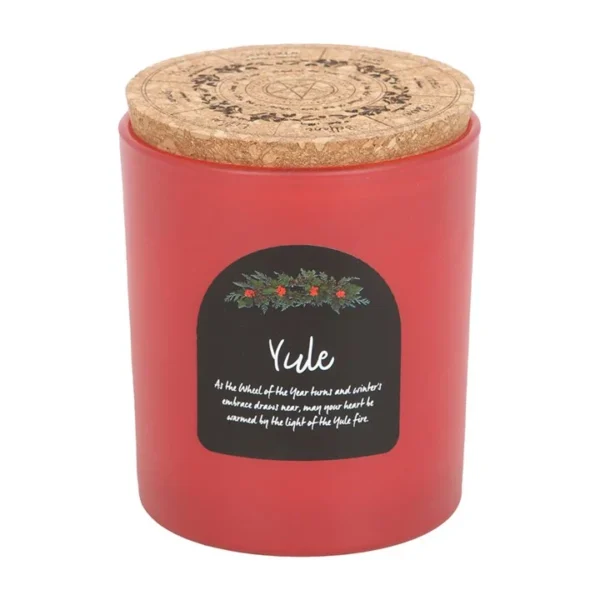 Yule Wintergreen Wheel of the Year Candle
