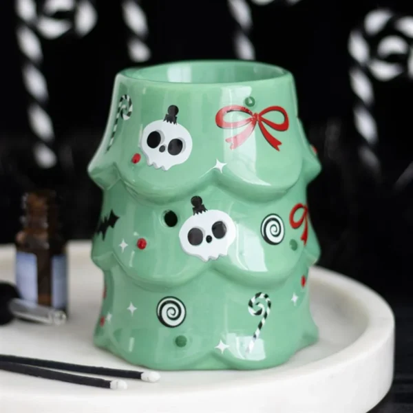 Creepy Christmas Tree Oil Burner and Wax Warmer